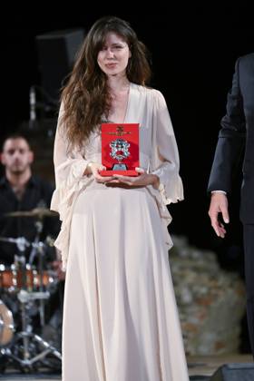 Taormina: Evening of the Nations Award. In the photo: Celeste Della Porta  Copyright: xMaurizioxD Avanzox xipa-agency.netx xMaurizioxDxAvanzox IPA_Agency_IPA59682663