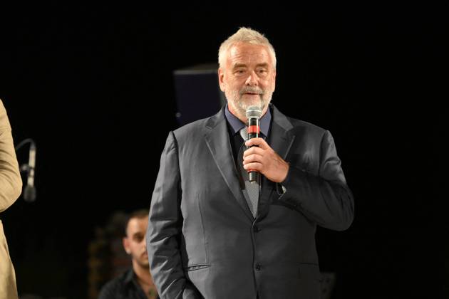 Luc Besson At Nation Award Evening - Taormina Luc Besson attends the Nation Award Evening during the Taormina Film Festival, in Taormina, Italy, Monday, June 30, 2025. (Photo by D’Avanzo Maurizio IPA ABACAPRESS.COM Taormina Italy  Copyright: xD AvanzoxMaurizio IPA ABACAx