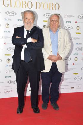 Rome, Italy: Rome, Sala Della Protomoteca in Campidoglio Golden Globe 2025 Awards, In the photo: Pupi Avati and Antonio Avati Rome Italy  - ZUMAp169 20250702_zea_p169_464 Copyright: xVincenzoxLandix