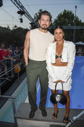 Christian Wackert und Steffi Brungs zu Gast bei der Fashion Show von Lascana , Summer Club im Maaya am 02.Juli 2025 in Berlin Berlin Deutschland