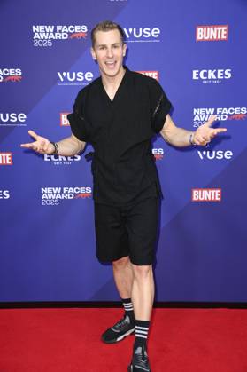 Lukas Sauer bei der Verleihung der Bunte New Faces Awards Style 2025 im Telegraphenamt. Berlin, 03.07.2025