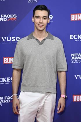 Diego Pooth bei der Verleihung der Bunte New Faces Awards Style 2025 im Telegraphenamt. Berlin, 03.07.2025