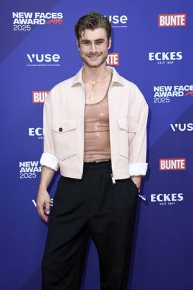 Linus Weber bei der Verleihung der Bunte New Faces Awards Style 2025 im Telegraphenamt. Berlin, 03.07.2025