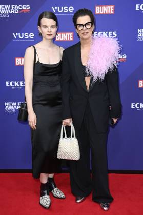 Edda Eggers und Andrea Eggers bei der Verleihung der Bunte New Faces Awards Style 2025 im Telegraphenamt. Berlin, 03.07.2025