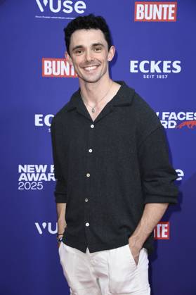 Marc Weinmann bei der Verleihung der Bunte New Faces Awards Style 2025 im Telegraphenamt. Berlin, 03.07.2025