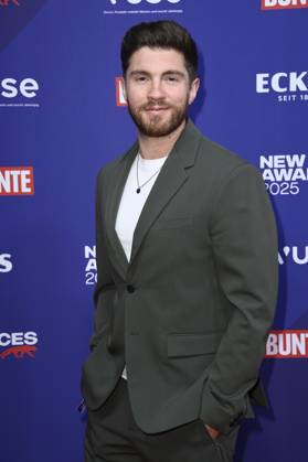 Joey Heindle bei der Verleihung der Bunte New Faces Awards Style 2025 im Telegraphenamt. Berlin, 03.07.2025