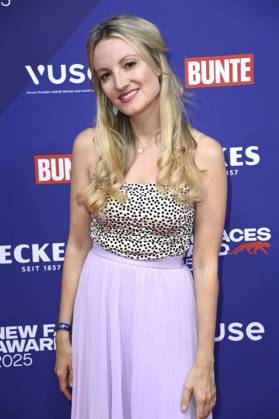 Vanessa Eichholz bei der Verleihung der Bunte New Faces Awards Style 2025 im Telegraphenamt. Berlin, 03.07.2025