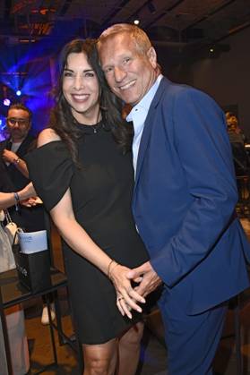 Alexandra Polzin mit Ehemann Gerhard Leinauer bei der Verleihung der Bunte New Faces Awards Style 2025 im Telegraphenamt. Berlin, 03.07.2025