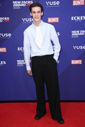 Mike Leon Lichtenberg bei der Verleihung der Bunte New Faces Awards Style 2025 im Telegraphenamt. Berlin, 03.07.2025