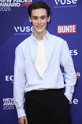 Mike Leon Lichtenberg bei der Verleihung der Bunte New Faces Awards Style 2025 im Telegraphenamt. Berlin, 03.07.2025