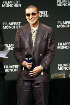 Soujiro Sanada bei der Preisverleihung auf dem 42. Filmfest München 2025 im Amerikahaus. München, 05.07.2025