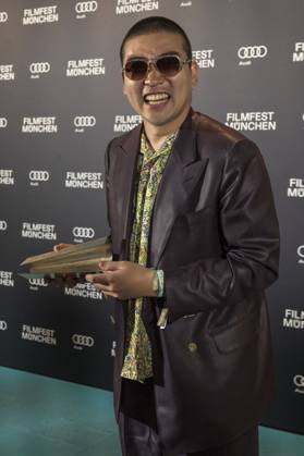 Soujiro Sanada bei der Preisverleihung auf dem 42. Filmfest München 2025 im Amerikahaus. München, 05.07.2025