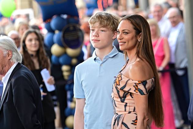 Jubiläumsgala: Europa-Park feiert 50 Jahre. Lilly und Amadeus Becker anläßlich der Jubiläumsgala: Europa-Park feiert 50 Jahre am 11.07.2025 im Europapark Rust. 20250711MWI068497