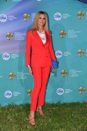 Rome, Cada del Cinema Award La Chioma di Berenice , In the photo: Adriana Volpe  Copyright: xVincenzoxLandix xipa-agency.netx xVincenzoxLandix IPA_Agency_IPA60386764