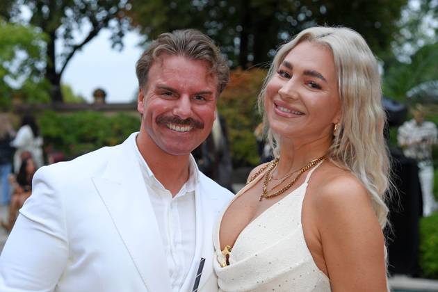 Sandra Czok mit Ehemann Sascha Schmitz bei der RTL+ & MEZZO MIX Launch Party in der Villa Westend in Berlin am 17.07.2025