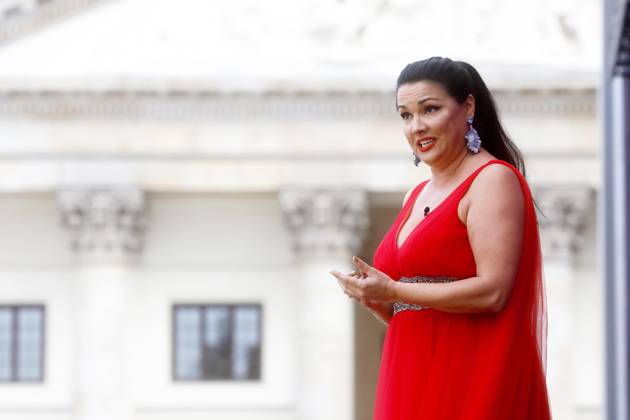 Bilder des Jahres 2025, Entertainment 07 Juli 22.07.2025, Anna Netrebko, Sängerin, Classic open Air 2025, in Berlin, Gendarmenmarkt, Berlin Deutschland, Germany