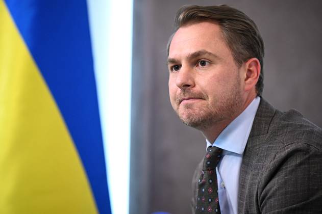 Prosecutor General of Ukraine Ruslan Kravchenko holds a briefing in Kyiv, Ukraine, on July 23, 2025. (Photo by Danylo Antoniuk Ukrinform) Briefing of Ukraine’s Prosecutor General Ruslan Kravchenko in Kyiv  Copyright: xDANYLOxANTONIUKx