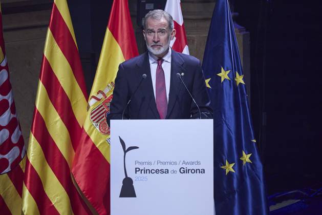 July 23, 2025, Barcelona, Barcelona, Spain: KING FELIPE VI OF SPAIN attends the Princesa de Girona Foundation Awards at Gran Teatro del Liceu Barcelona Spain - ZUMAc260 20250723_zep_c260_032 Copyright: xMikexChicorrox