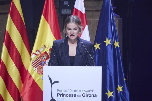 July 23, 2025, Barcelona, Barcelona, Spain: CROWN PRINCESS LEONOR DE BORBON attends the Princesa de Girona Foundation Awards at Gran Teatro del Liceu Barcelona Spain - ZUMAc260 20250723_zep_c260_037 Copyright: xMikexChicorrox