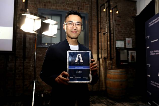 2025 Miles Franklin Literary Award,, The winner of the 2025 Miles Franklin Literary Award, Siang Lu for Ghost Cities, Thursday, July 24, 2025. (Image Jane Dempster) SYDNEY NSW AUSTRALIA  Copyright: xJANExDEMPSTERx 20250724130826913026