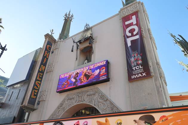 July 23, 2025, Los Angeles, California, USA: General Atmosphere at the Premiere of The Bad Guys 2 at the TCL Chinese Theatre IMAX Los Angeles USA - ZUMAg107 20250723_zep_g107_074 Copyright: xNinaxPrommerx