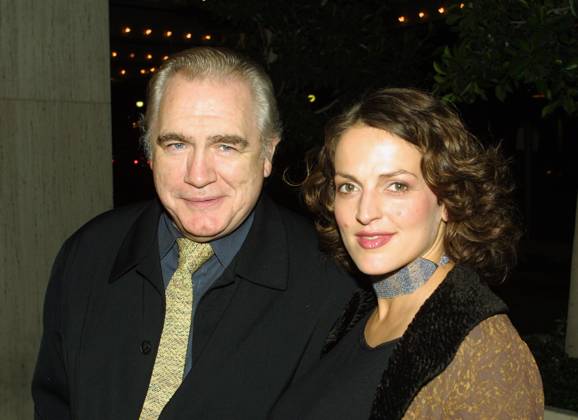 Affair of the Necklace Premiere Nov 20, 2001; Los Angeles, CA, USA; Actor BRIAN COX & friend NICOLE ANSARI @ the LA premiere of The Affair of the Necklace. . Copyright: xRobertxMillardx