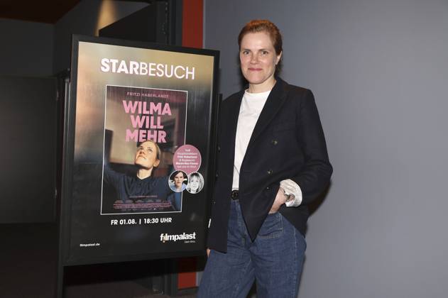 Fritzi Haberlandt bei der Premiere des Kinofilms Wilma will mehr im Filmpalast. Bautzen, 01.08.2025