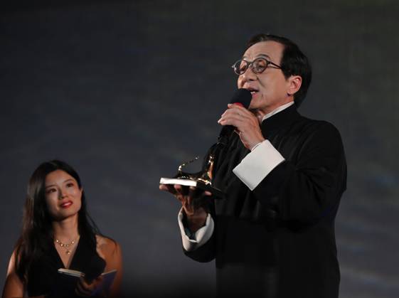 Locarno, Swiss Locarno Film Festival 2025 Jackie Chan Pardo alla Carriera In the photo: Jackie Chan Pardo alla Carriera  Copyright: xNickxZonnax xipa-agency.netx xNickxZonnax IPA_Agency_IPA62030371