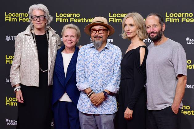 Rithy Panh, Joslyn Barnes, Ursina Lardi, Carlos Reygadas and Renee Soutendijk, CI Jury attends the Un Simple Accident on red carpet during the 78th Locarno Film Festival on August 16, 2025 in Locarno, Switzerland Romain Doucelin Bestimage Locarno Suisse  Copyright: xRomainxDoucelinx xBestimagexRomainxDoucelinx xBestimagex