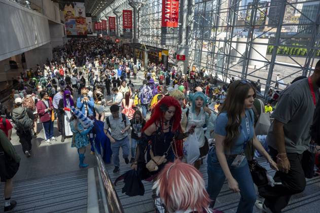 2025 Anime NYC - Day 3 in New York, USA - 23 Aug 2025 Atmosphere at the 2025 Anime NYC at Jacob Javits Center on August 23, 2025 in New York City. New York United States Copyright: xRonxAdarx xSOPAxImagesx _radar_anime_20250823_10550