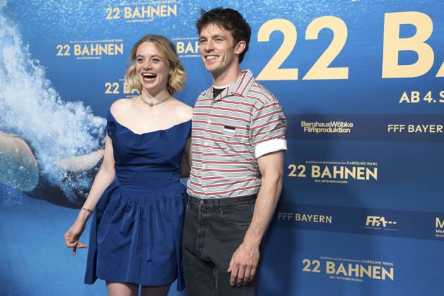 Luna Wedler und Jannis Niewöhner bei der Premiere des Kinofilms 22 Bahnen in der Astor Film Lounge im Arri. München, 24.08.2025