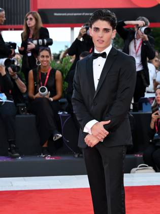 Venice, 82nd Venice International Film Festival 2025 - evening 4 - red carpet of the KINEO AWARD Pictured: Andrea Arru  Copyright: xAlbertoxTerenghi PoolxPhotoxEventsx06x xipa-agency.netx xPoolxPhotoxEventsx06x IPA_Agency_IPA63696645