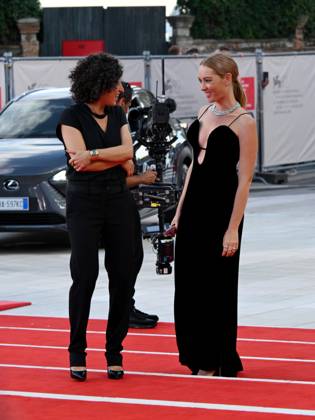 Venice, 82nd Venice International Film Festival 2025 - Evening 4 - KINEO AWARD red carpet Pictured: Cristiana Capotondi  Copyright: xAlbertoxTerenghi PoolxPhotoxEventsx06x xipa-agency.netx xPoolxPhotoxEventsx06x IPA_Agency_IPA63697338