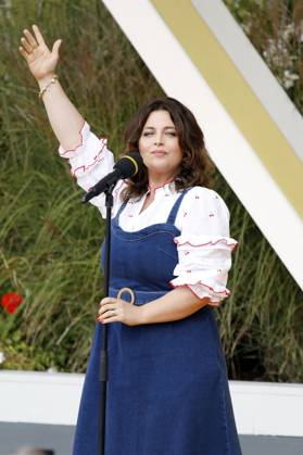 Ronja Forcher in der ARD TV-Show Immer wieder sonntags im Europa-Park. Rust, 31.08.2025