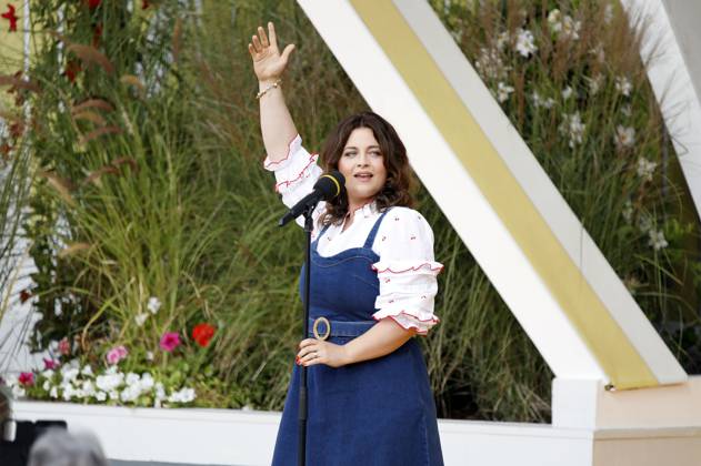 Ronja Forcher in der ARD TV-Show Immer wieder sonntags im Europa-Park. Rust, 31.08.2025