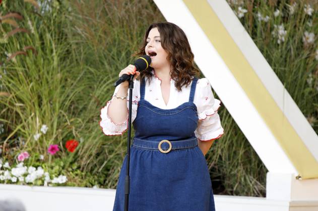 Ronja Forcher in der ARD TV-Show Immer wieder sonntags im Europa-Park. Rust, 31.08.2025