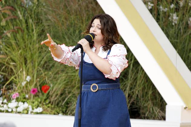 Ronja Forcher in der ARD TV-Show Immer wieder sonntags im Europa-Park. Rust, 31.08.2025
