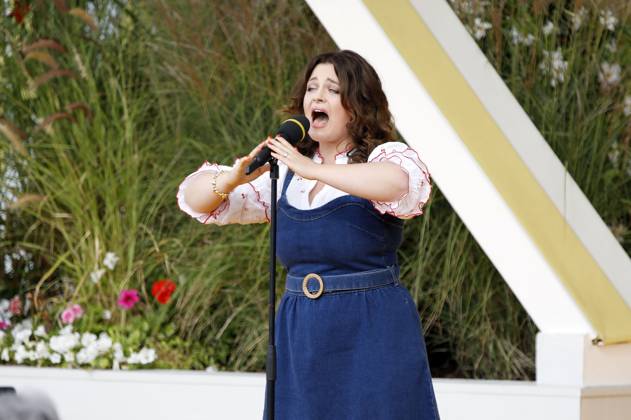 Ronja Forcher in der ARD TV-Show Immer wieder sonntags im Europa-Park. Rust, 31.08.2025