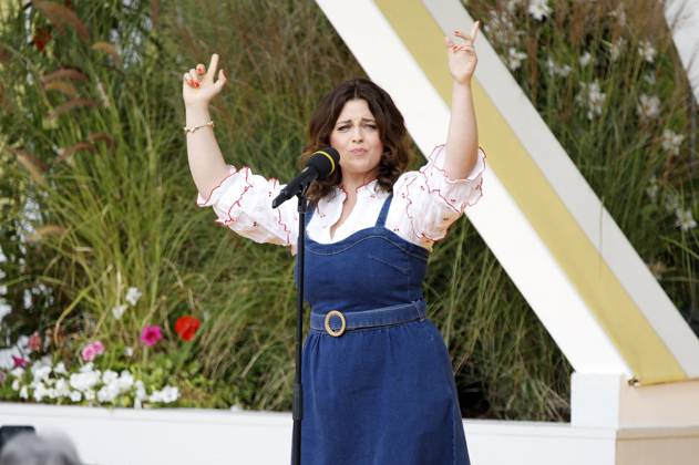 Ronja Forcher in der ARD TV-Show Immer wieder sonntags im Europa-Park. Rust, 31.08.2025