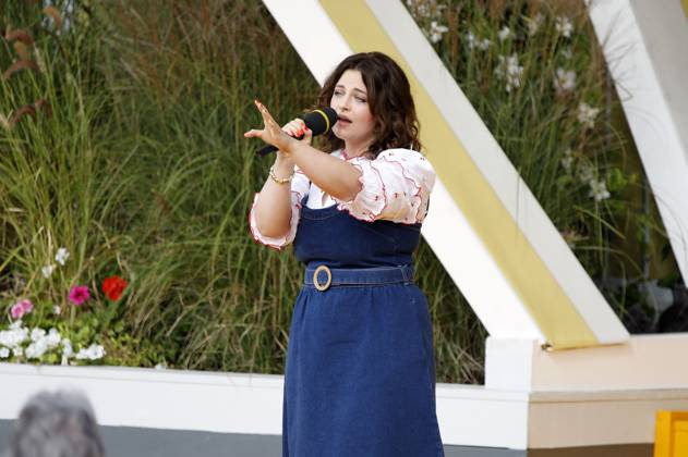 Ronja Forcher in der ARD TV-Show Immer wieder sonntags im Europa-Park. Rust, 31.08.2025