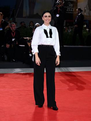 Venice, 82nd Venice International Film Festival 2025 - Evening 5 - Red Carpet Filming Italy Venice Award Pictured: Federica Vincenti  Copyright: xAlbertoxTerenghi PoolxPhotoxEventsx06x xipa-agency.netx xPoolxPhotoxEventsx06x IPA_Agency_IPA63796670