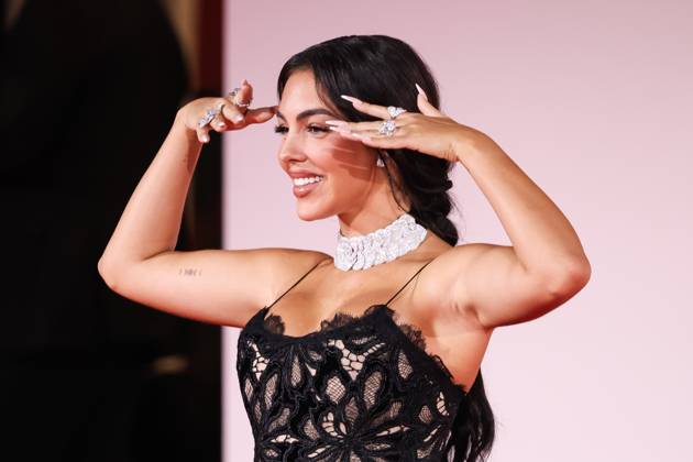 Venice, 82nd Venice International Film Festival - Day 4 - The Filming Italy Venice Award red carpet. Pictured: Georgina Rodriguez  Copyright: xAlessandroxBremecx xipa-agency.netx xx IPA_Agency_IPA63798380
