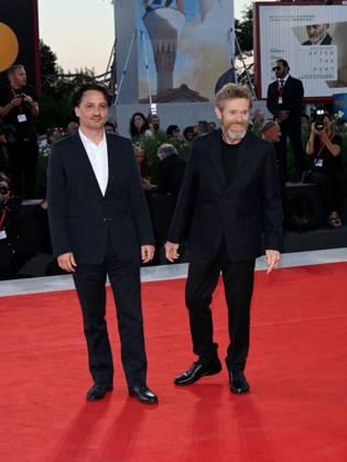 Venice, 82nd Venice International Film Festival 2025 - evening 5 - red carpet Filming Italy Venice Award Pictured: Willem Dafoe, Gaston Solnicki  Copyright: xAlbertoxTerenghi PoolxPhotoxEventsx06x xipa-agency.netx xPoolxPhotoxEventsx06x IPA_Agency_IPA63798693