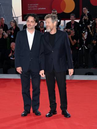 Venice, 82nd Venice International Film Festival 2025 - evening 5 - red carpet Filming Italy Venice Award Pictured: Willem Dafoe, Gaston Solnicki  Copyright: xAlbertoxTerenghi PoolxPhotoxEventsx06x xipa-agency.netx xPoolxPhotoxEventsx06x IPA_Agency_IPA63798760
