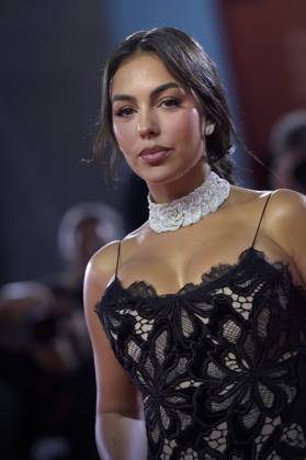 Georgina Rodriguez attends the Filming Italy Venice Award photocall during the 82nd Venice International Film Festival on Sunday, August 31, 2025 in Venice, Italy.  VEN20250831201 RoccoxSpaziani
