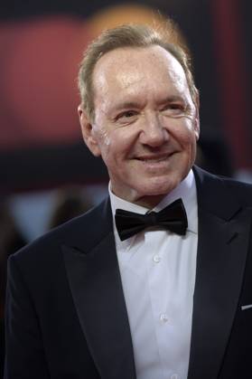 Kevin Spacey attends the Filming Italy Venice Award photocall during the 82nd Venice International Film Festival on Sunday, August 31, 2025 in Venice, Italy.  VEN20250831203 RoccoxSpaziani