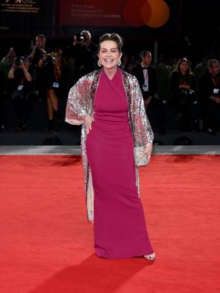 Venice, 82nd Venice International Film Festival 2025 - Evening 5 - Red Carpet Filming Italy Venice Award Pictured: Chantal Sciuto  Copyright: xAlbertoxTerenghi PoolxPhotoxEventsx06x xipa-agency.netx xPoolxPhotoxEventsx06x IPA_Agency_IPA63803700
