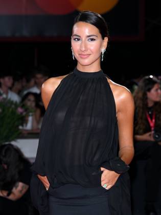 Venice, 82nd Venice International Film Festival 2025 - evening 5 - red carpet Filming Italy Venice Award Pictured: Martina Tinarelli  Copyright: xAlbertoxTerenghi PoolxPhotoxEventsx06x xipa-agency.netx xPoolxPhotoxEventsx06x IPA_Agency_IPA63803761