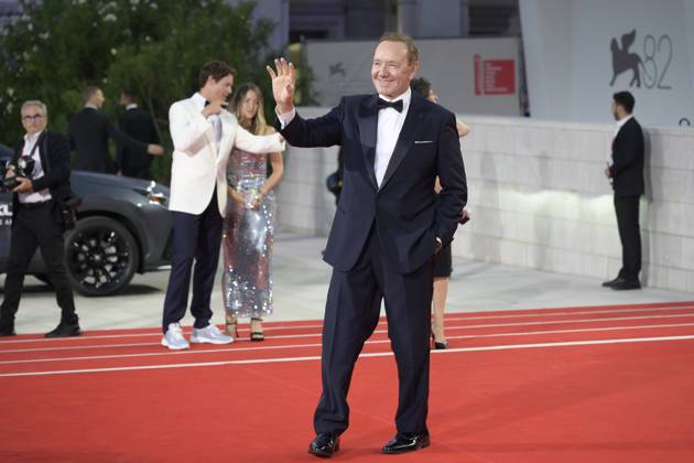 Filming Italy Venice Award red carpet in Venice Lido - 31 Aug 2025 Kevin Spacey attends the red carpet of Filming Italy Venice Award at 82nd Venice Film Festival at Palazzo del Cinema. Venice Lido Italy Copyright: xMarioxCartellix xSOPAxImagesx _DSC4738