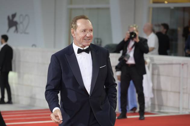 Filming Italy Venice Award red carpet in Venice Lido - 31 Aug 2025 Kevin Spacey attends the red carpet of Filming Italy Venice Award at 82nd Venice Film Festival at Palazzo del Cinema. Venice Lido Italy Copyright: xMarioxCartellix xSOPAxImagesx _DSC4748